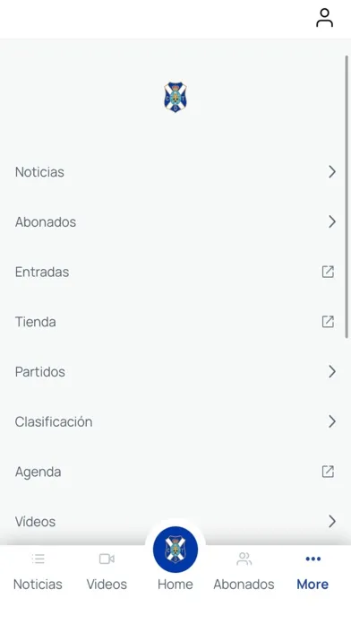 Club Deportivo Tenerife - App Ekran Görüntüleri