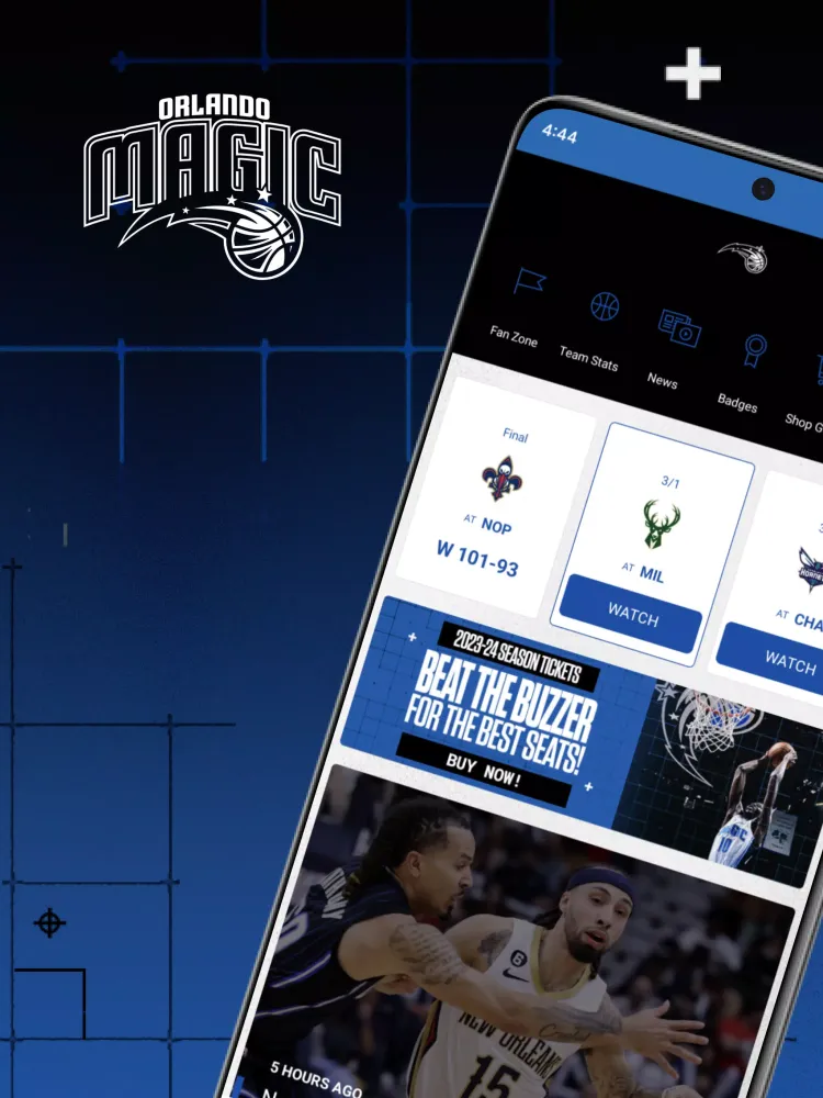 Capturas de tela do Orlando Magic