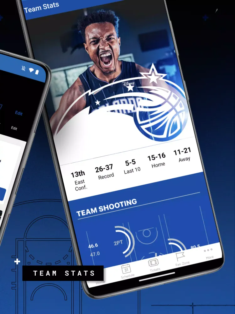 Capturas de tela do Orlando Magic