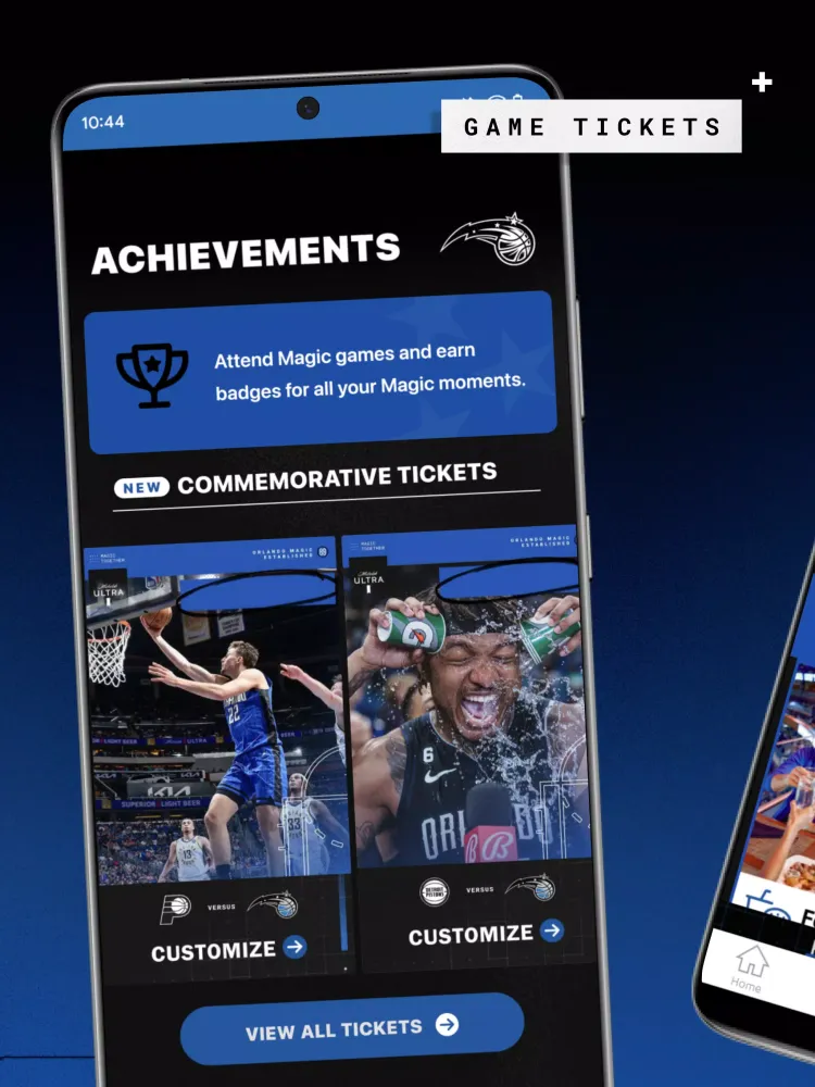 Capturas de tela do Orlando Magic