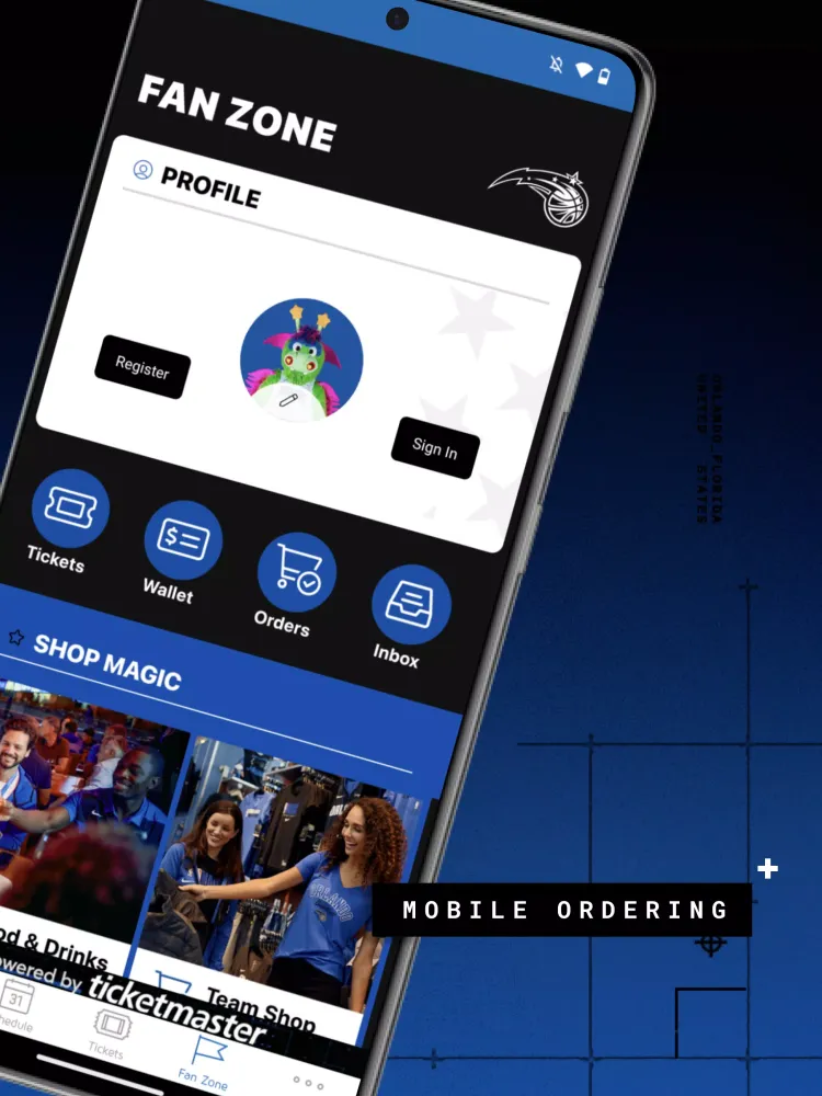 Capturas de tela do Orlando Magic