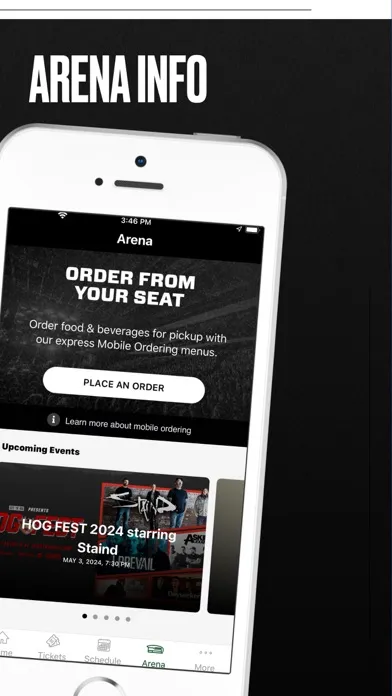 Скриншоты Bucks & Fiserv Forum App
