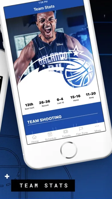 Screenshot di Orlando Magic Mobile