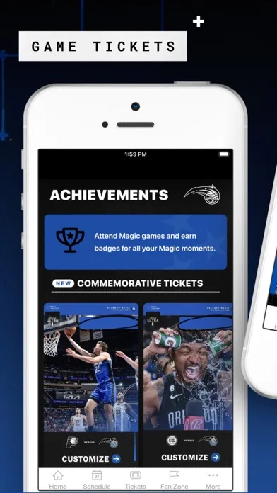 Screenshot di Orlando Magic Mobile