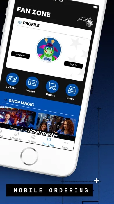 Screenshot di Orlando Magic Mobile