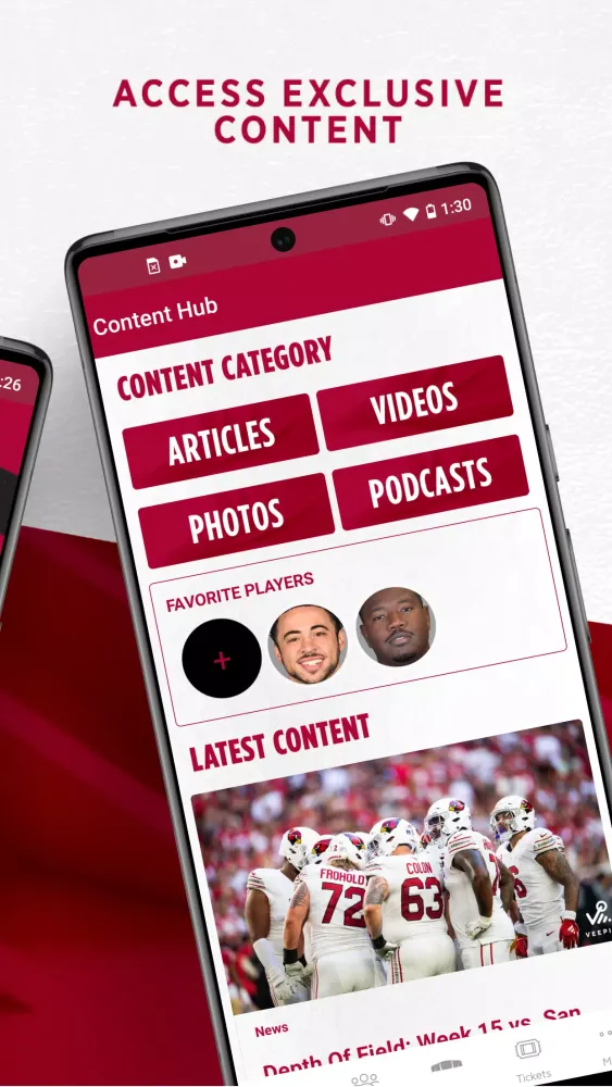 Arizona Cardinals Mobile应用截图