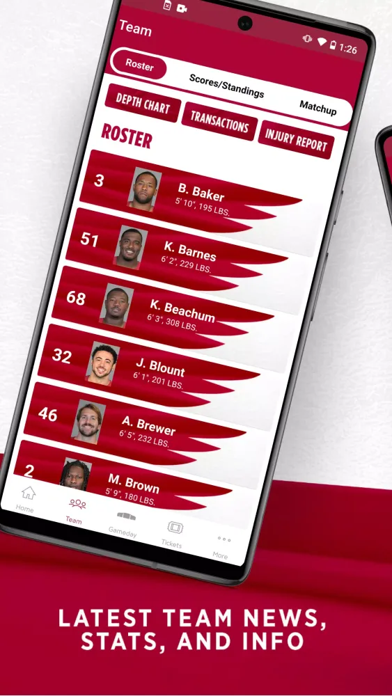 Arizona Cardinals Mobile应用截图