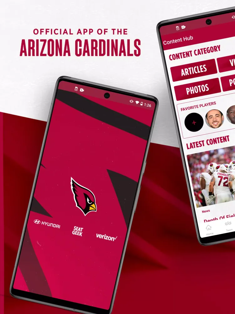 Arizona Cardinals Mobile应用截图
