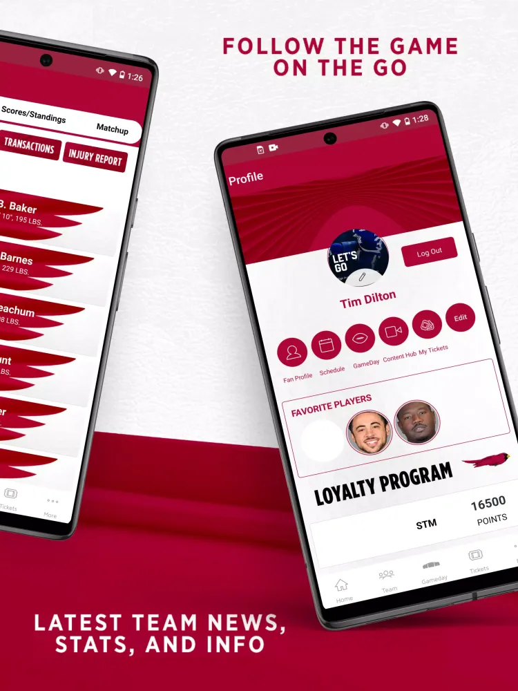 Arizona Cardinals Mobile应用截图