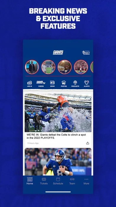 New York Giants應用截圖