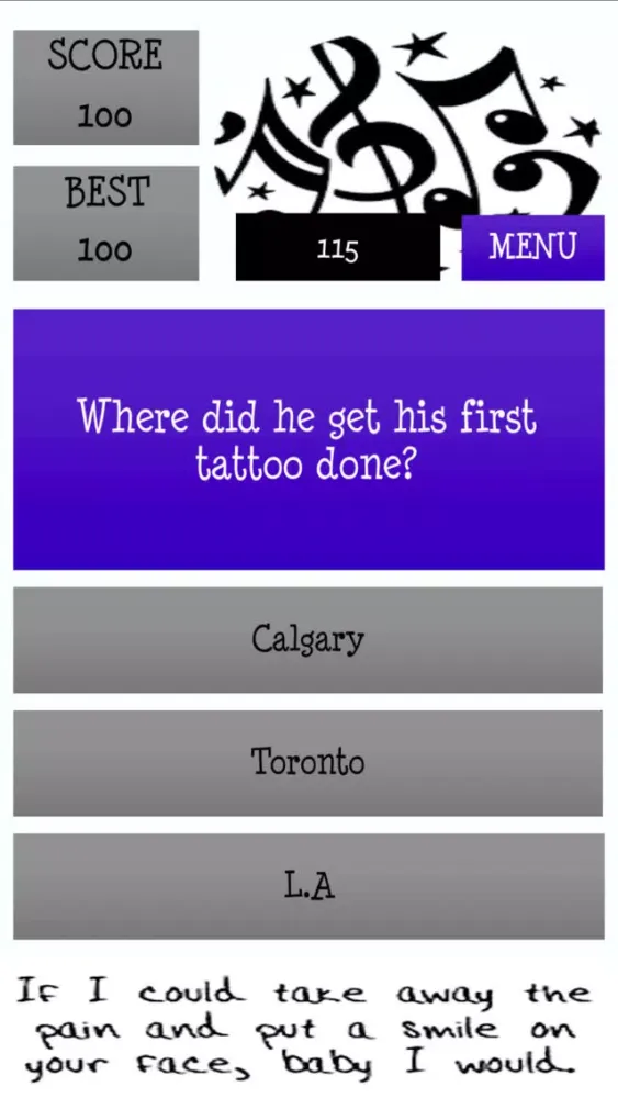 تصاویر Unofficial Justin Bieber Quiz
