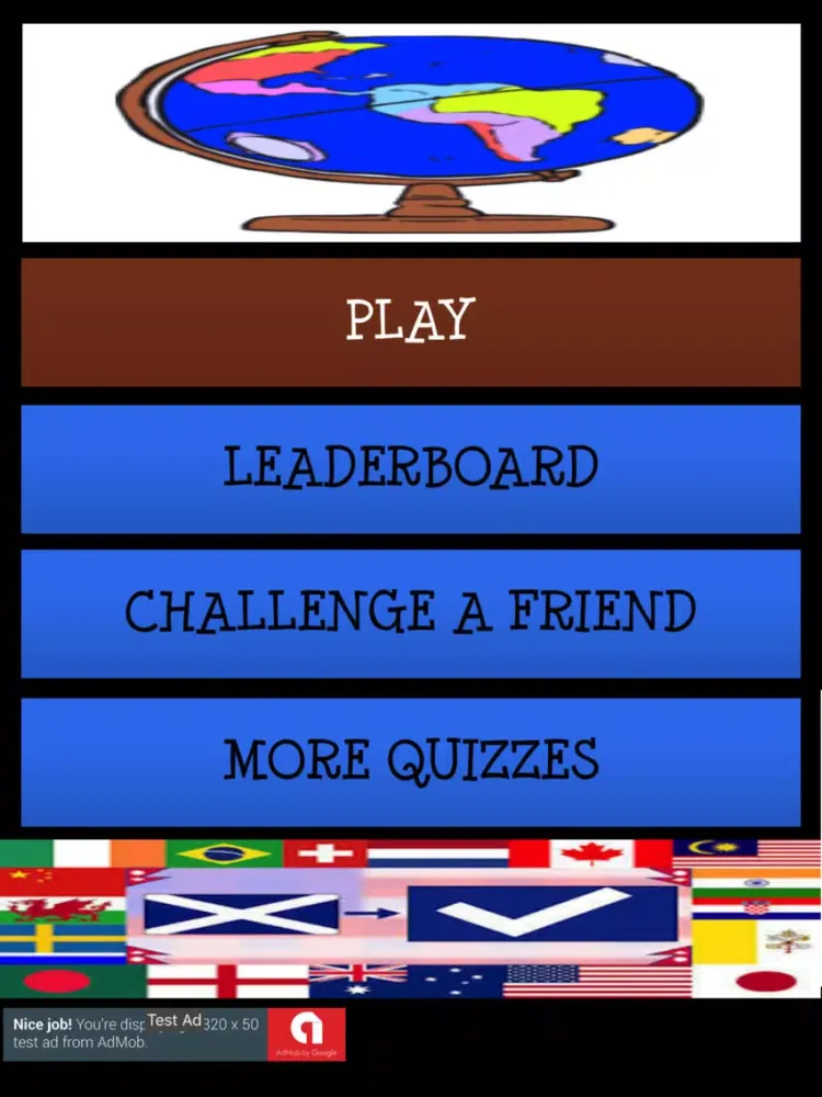 Capitals of the World Quiz iPad  سکرین شاٹس