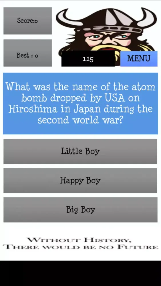 The Big History Quiz Screenshots