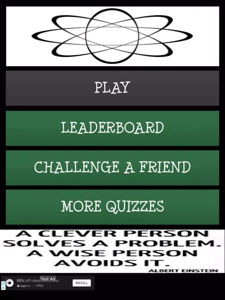Capturas de tela do The Big Physics Quiz iPad 