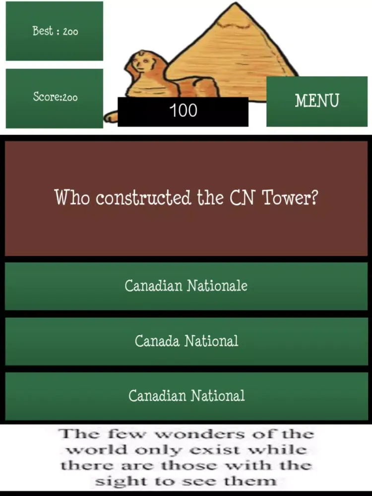صور Amazing World Wonders Quiz iPad 