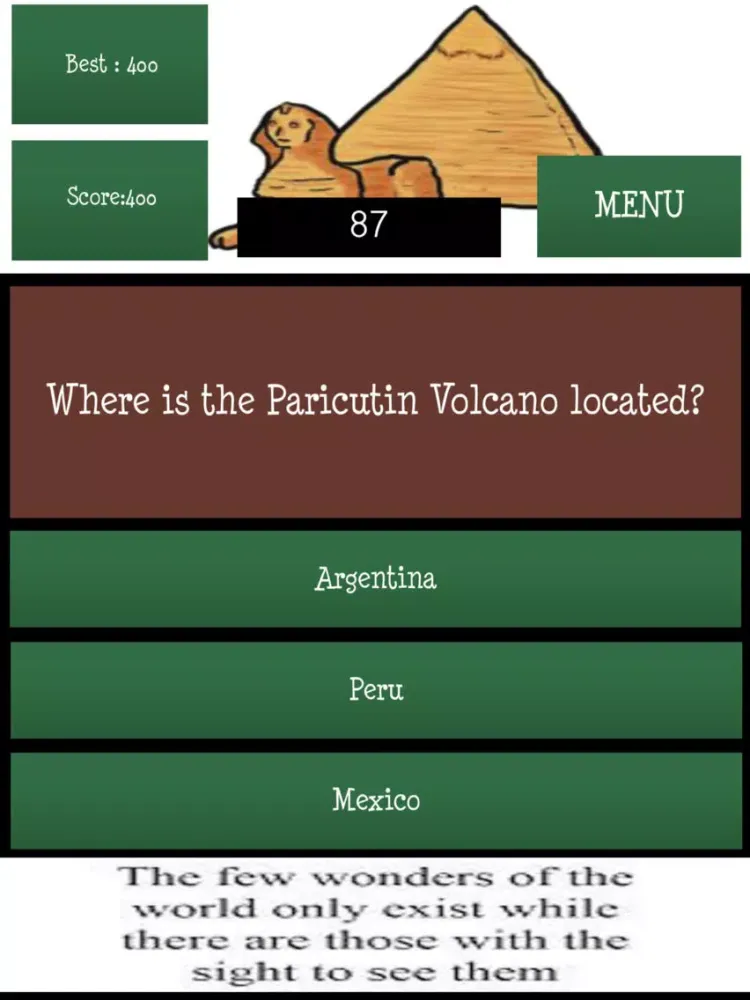 صور Amazing World Wonders Quiz iPad 