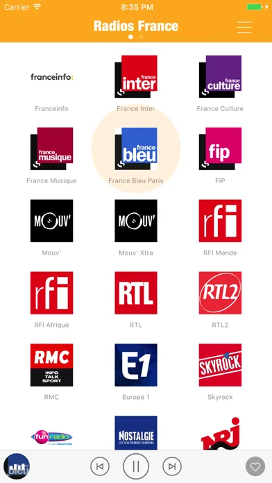 Скриншоты France Live FM - Listen radios