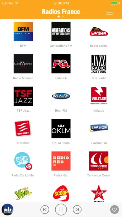 Скриншоты France Live FM - Listen radios