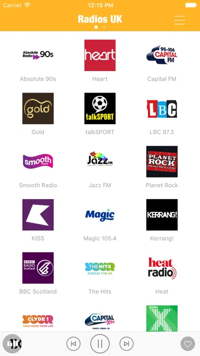 Скриншоты Radios UK FM (British Radio)