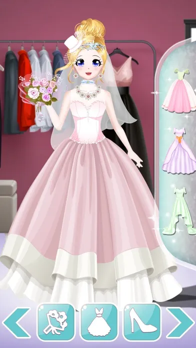 Tangkapan skrin Anime Royal Wedding Makeover