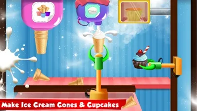 Ice Cream Cone Cupcake Factory应用截图