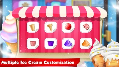 Ice Cream Cone Cupcake Factory应用截图