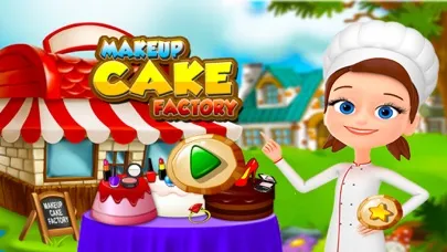 Screenshot di Makeup Cake Factory Simulator