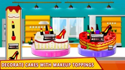 Screenshot di Makeup Cake Factory Simulator