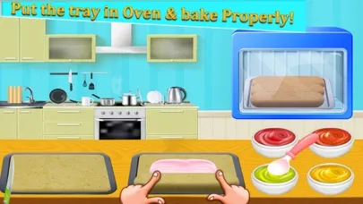 ภาพหน้าจอของ Swiss Cake Roll Cooking