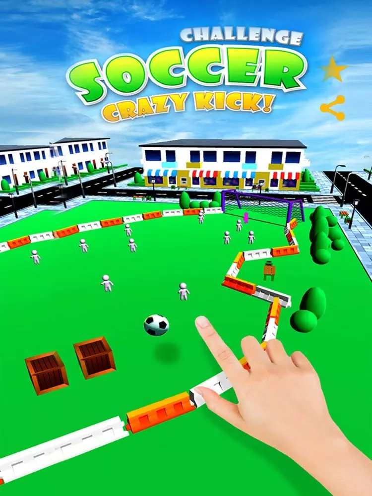 Soccer Challenge: Crazy Kick! iPad  Screenshots