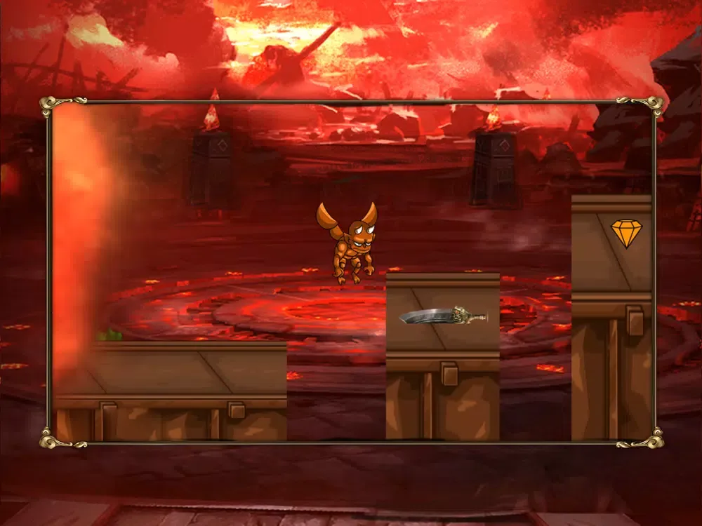 Capturas de tela do Demon Castle Adventure iPad 