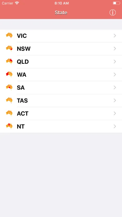 Capturas de tela do Australian School Holidays