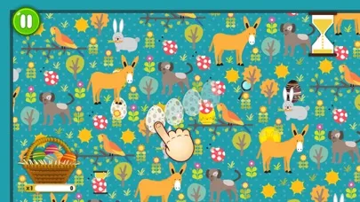صور Easter Egg Hunt - Find Hidden Eggs and Fill Your Basket for Kids