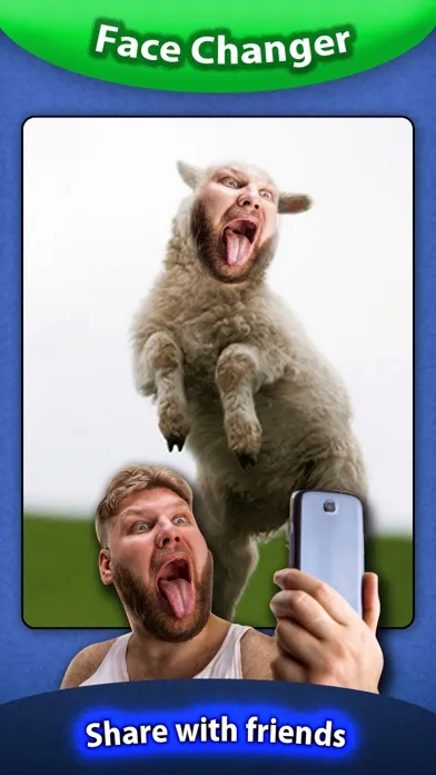 Tangkapan layar Face Changer App - Funny Photo