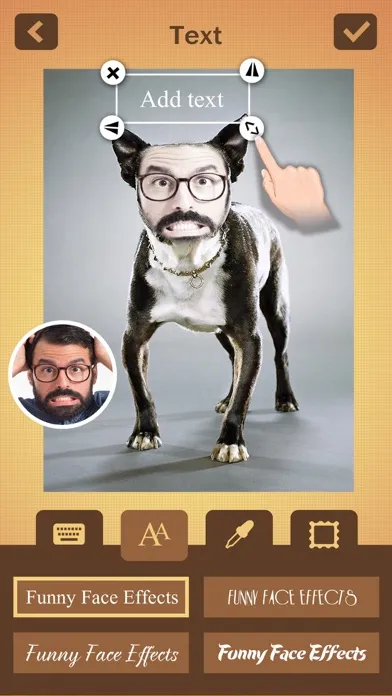 Zrzuty ekranu Face Effects Camera - Change Your Face With Funny Photos