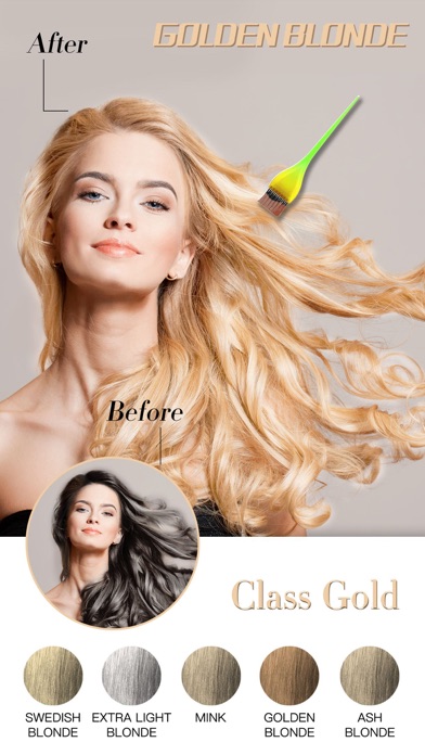Zrzuty ekranu Colourful Hair Changer