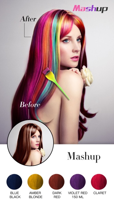 Zrzuty ekranu Colourful Hair Changer