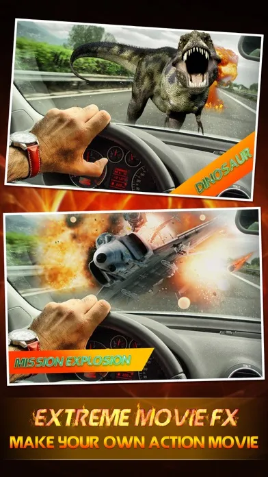 Capturas de tela do Extreme Movie FX - Hollywood Style Special Effect.s Creator & Super.impose Sticker Editor