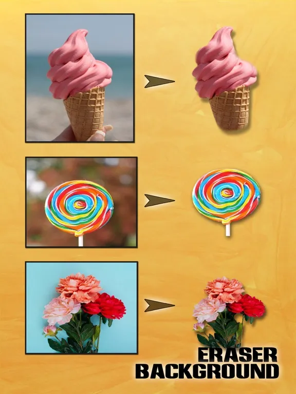 Photo Background Eraser Pro iPad  Screenshots