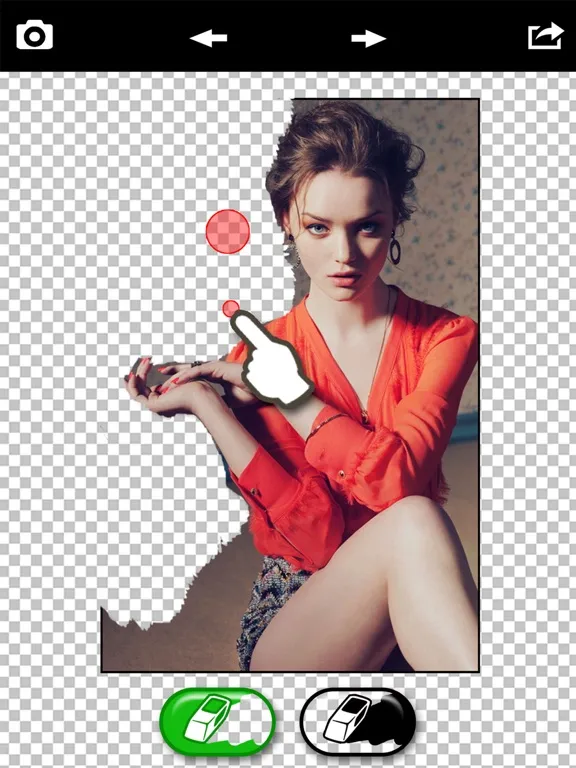 Photo Background Eraser Pro iPad  Screenshots
