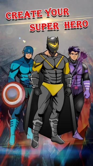 صور Create Your Own Man SuperHero - Comics Book Character Dress Up Game for Kids & Boys