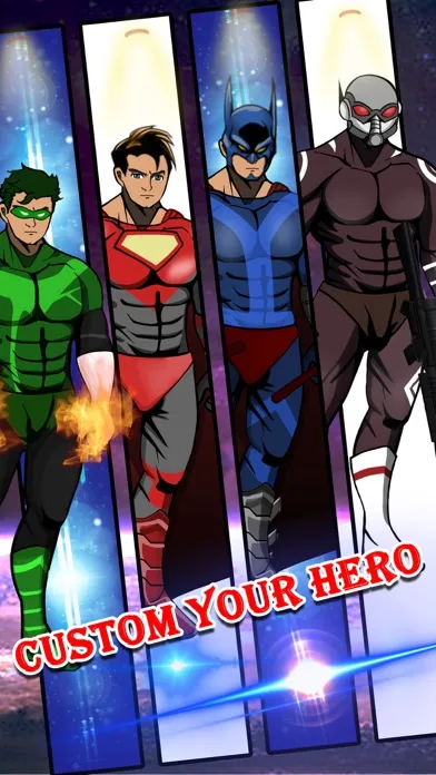 صور Create Your Own Man SuperHero - Comics Book Character Dress Up Game for Kids & Boys