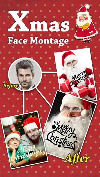 صور Xmas Face Montage Effects - Change Yr Face with Dozens of Elf & Santa Claus Looks