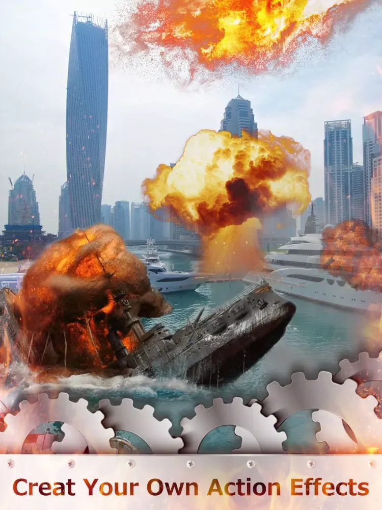 Movie FX Maker - Hollywood Style Special Effect Change.r & Extreme Photo Sticker Edit.or iPad  سکرین شاٹس