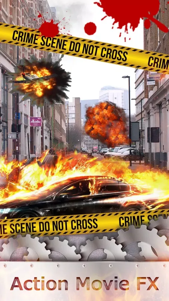 Action Movie FX Pro - Hollywood Style Special Effect Change.r & Extreme Photo Sticker Edit.or स्क्रीनशॉट