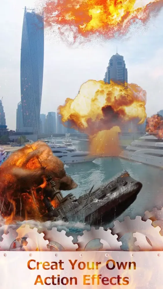 Action Movie FX Pro - Hollywood Style Special Effect Change.r & Extreme Photo Sticker Edit.or स्क्रीनशॉट
