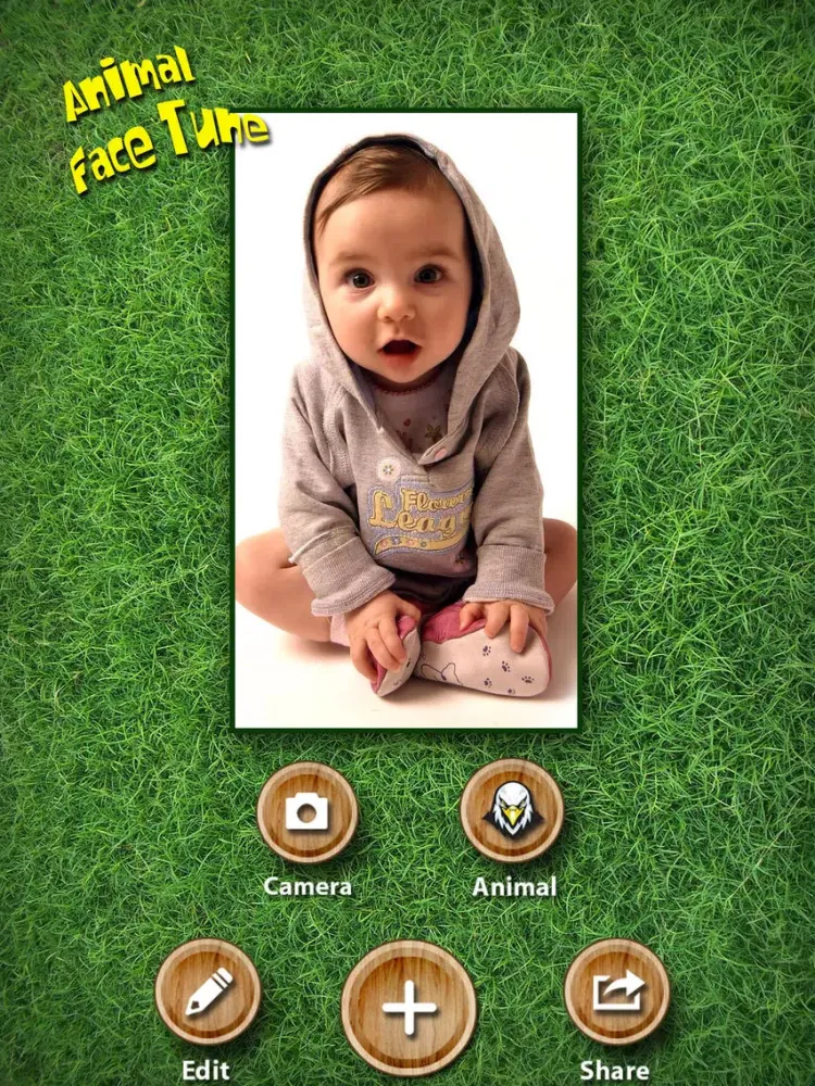 Tangkapan skrin Animal Face Tune - Sticker Photo Editor to Blend, Morph and Transform Yr Skin with Wild Animal Textures iPad 