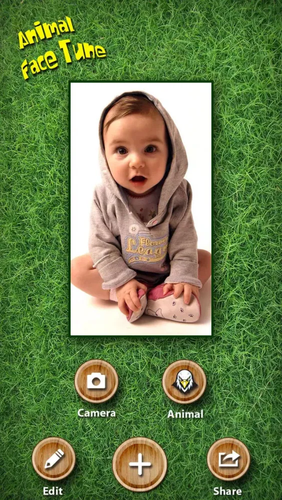 Tangkapan skrin Animal Face Tune - Sticker Photo Editor to Blend, Morph and Transform Yr Skin with Wild Animal Textures