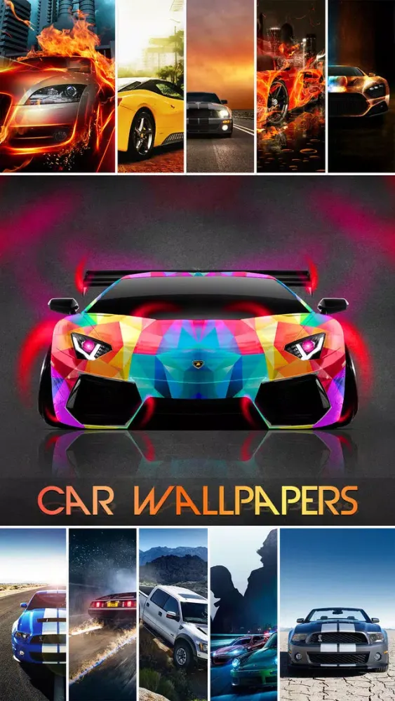 Capturas de pantalla de Car Wallpapers & Backgrounds Pro - Pimp Home Screen with Sports, Concept & Classic Cars Photos