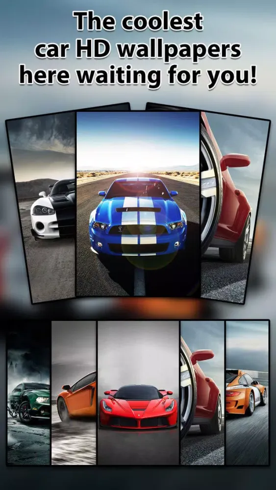 Capturas de pantalla de Car Wallpapers & Backgrounds Pro - Pimp Home Screen with Sports, Concept & Classic Cars Photos